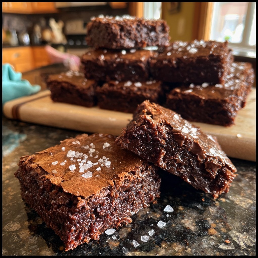 Crackly Top Brownies