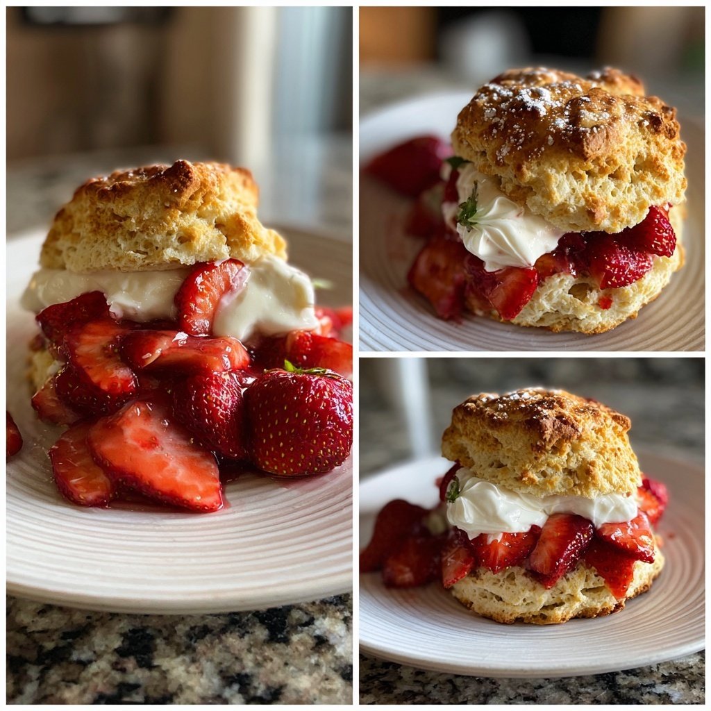 Classic Strawberry Shortcake Biscuits