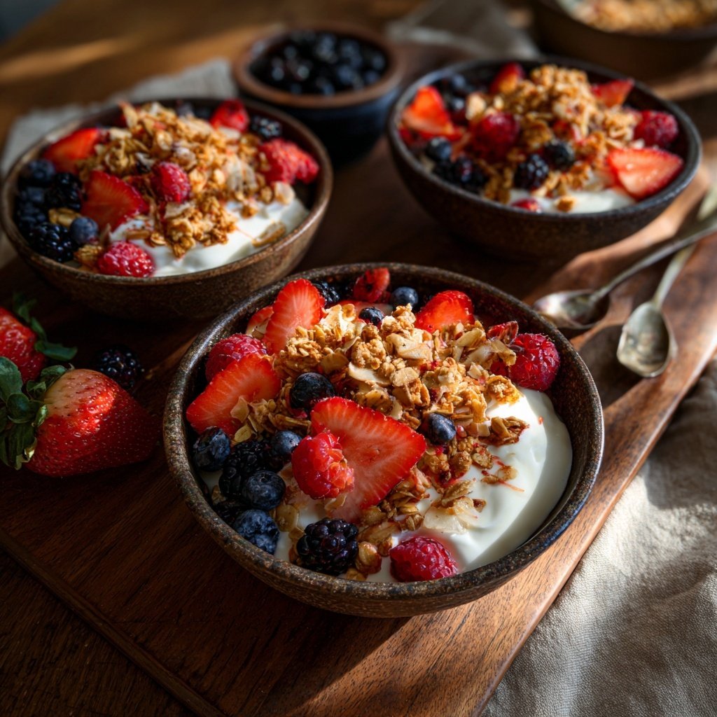 Greek Yogurt Breakfast Bowls