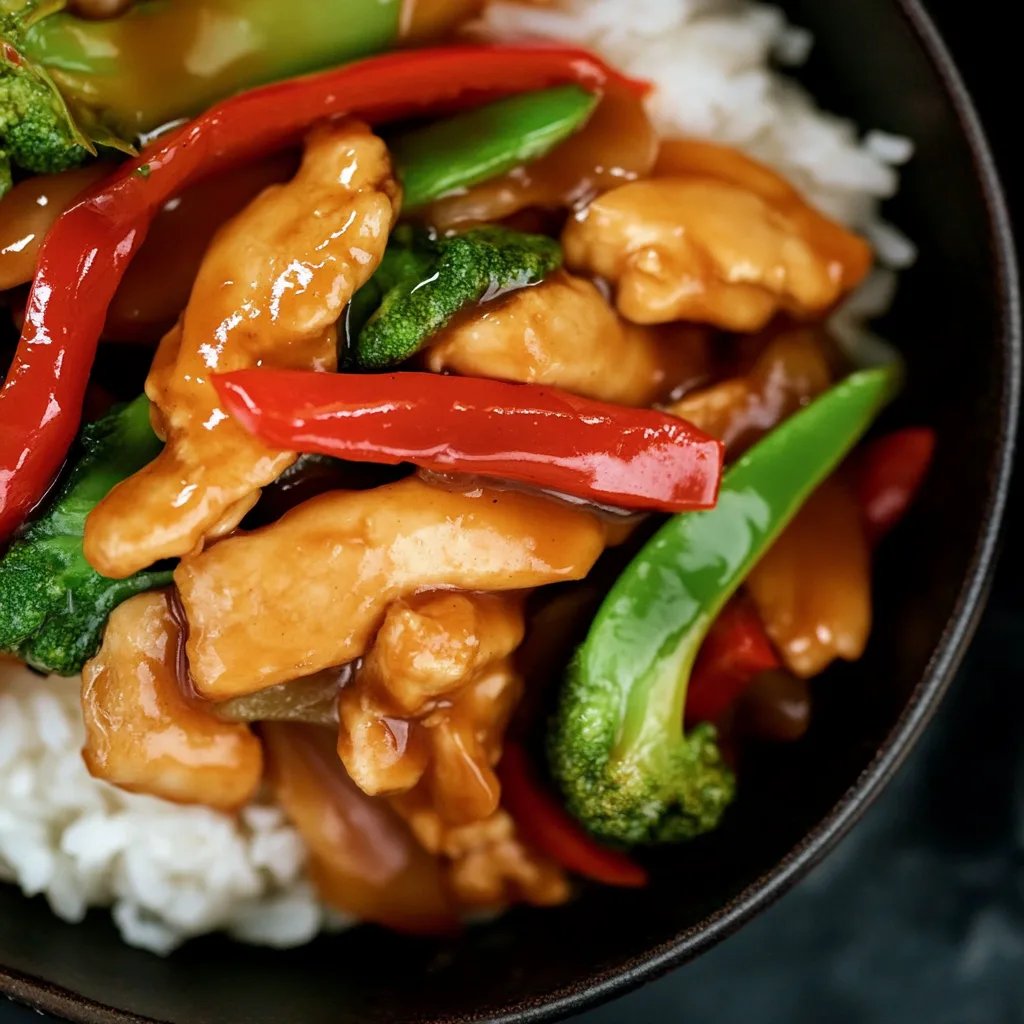Easy Chicken & Vegetable Stir Fry