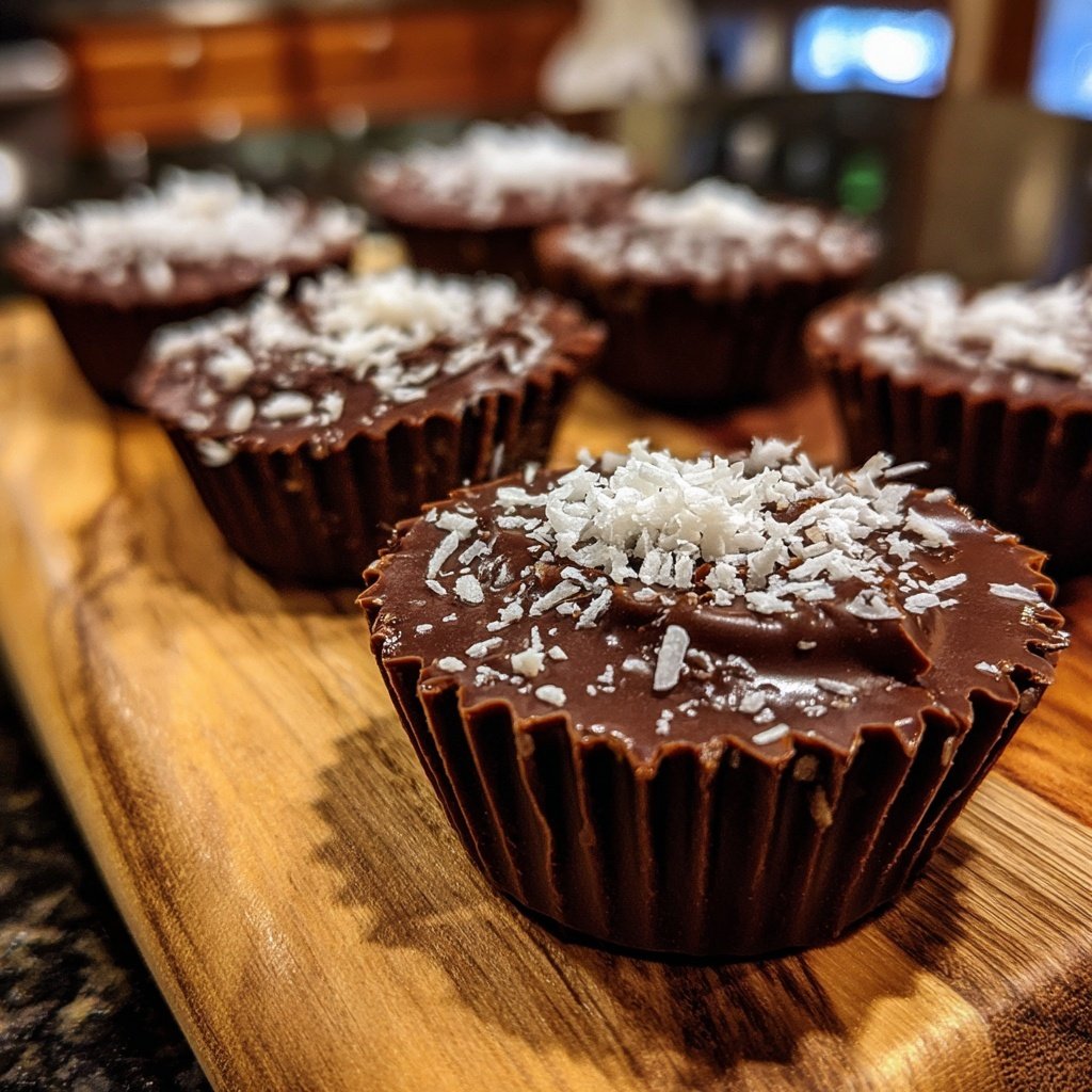 Homemade Reese’s Cups with Coconut