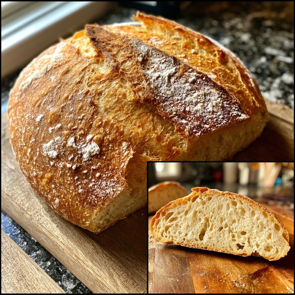 No Knead Dutch Oven Bread