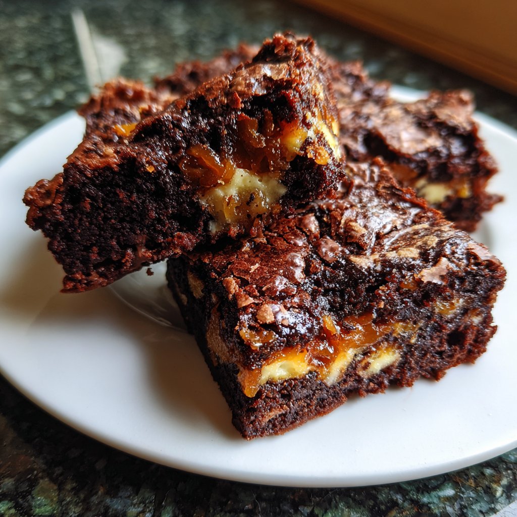 Cottage Cheese Brownies with Dates