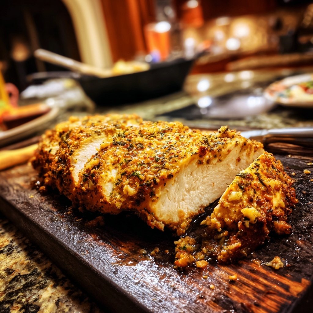 Healthy Baked Chicken Breast With Garlic