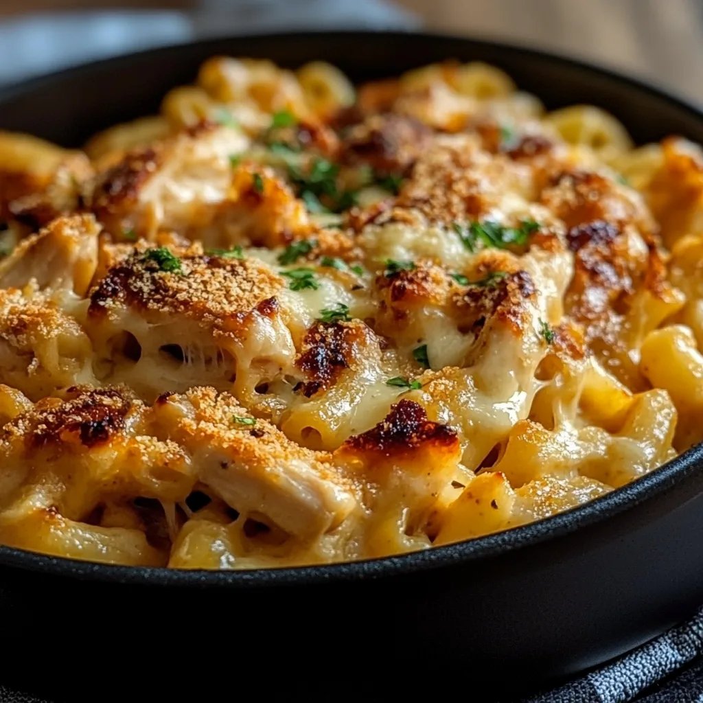 BBQ Chicken Mac and Cheese