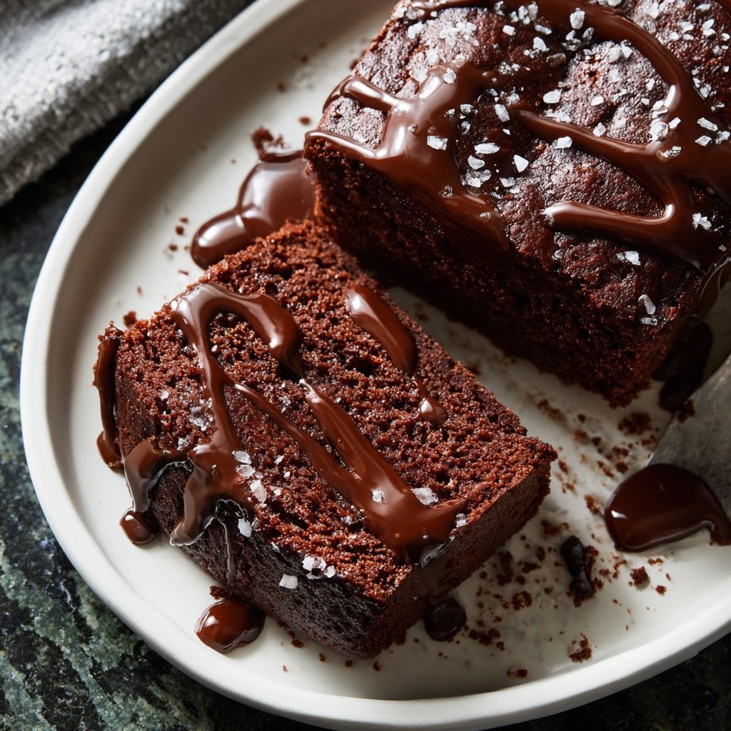 Chocolate Olive Oil Snack Cake