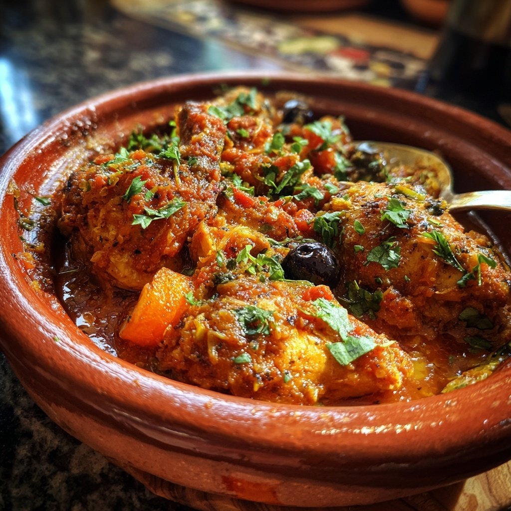 Global Flavors Moroccan Chicken Tagine